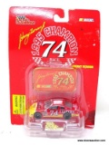 RACING CHAMPIONS 1:64 SCALE DIECAST REPLICA OF THE #74 STOCK CAR DRIVEN BY JOHNNY BENSON WITH