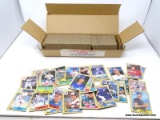 TOPPS BASEBALL CARDS THE OFFICAL 1987 COMPLETE SET, 792 PICTURE CARDS, IN ORIGINAL BOX. ITEM IS SOLD