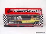 MATCHBOX SUPER STAR 1/87 SCALE TRANSPORTER FOR MAC TOOLS RACING. ITEM IS SOLD AS IS WHERE IS WITH NO
