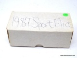 SPORT FLICS 1987 BASEBALL CARDS IN WHITE BOX LOOKS TO BE COMPLETE, INCLUDES PLAYERS SUCH AS 