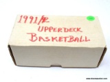 UPPERDECK 1991/1992 BASKETBALL CARDS IN WHITE BOX LOOKS TO BE COMPLETE, INCLUDES PLAYERS SUCH AS