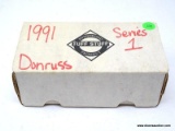 DONRUSS 1991 SERIES 1 BASEBALL CARDS, IN WHITE BOX LOOKS TO BE COMPLETE, INCLUDES PLAYERS SUCH AS