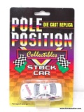 POLE POSITION DIECAST REPLICA COLLECTIBLES STOCK CAR OF THE #1 BABY RUTH CAR DRIVEN BY JEFF GORDON.