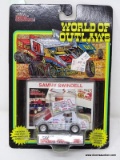 RACING CHAMPIONS WORLD OF OUTLAWS 1:64 SCALE FREE-WHEELING SPRINT #1 CAR DRIVEN BY SAMMY SWINDELL.