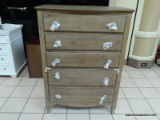 ASPENHOME RIVA RIDGE PROVENCE 5 DRAWER CHEST IN PATINE. IS YOUR STYLE CLASSIC? IF SO THE CLASSIC