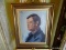 (DR) FRAMED OIL ON CANVAS PORTRAIT OF GENTLEMAN BY ROWLEY IN GOLD TONED FRAME- 23 IN X 27 IN, ITEM