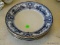 (DR) 6- 19TH CEN FLO BLUE DINNER PLATES, ITEM IS SOLD AS IS WHERE IS WITH NO GUARANTEES OR WARRANTY.