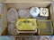 (DR) BOX OF VARIOUS SHAPE AND SIZE TRINKET BOXES, ITEM IS SOLD AS IS WHERE IS WITH NO GUARANTEES OR