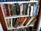 (OFFICE) 2 SHELF LOT OF BOOKS- CONSIST OF BOOKS ON NATIVE AMERICANS, AZTECS, WINE OF ITALY, ETC.,