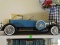 (OFFICE) BEAM COLLECTIBLE CAR DECANTER OF A DUSENBERG- 19 IN L, ITEM IS SOLD AS IS WHERE IS WITH NO