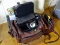 (OFFICE) CAMERAS, LENS AND CAMERA BAGS- CANON POWER SHOT WITH BOX AND MANUAL, POLAROID LAND CAMERA,