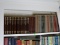 (OFFICE) TOP SHELF OF BOOKS CONTAINING 17 VOLUMES OF TIME LIFE SERIES ON THE OLD WEST, 6 VOLUMES ON