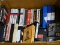 (OFFICE) BOX OF VHS TAPES- SHEENA, FRIDAY THE 13TH, HALLOWEEN III FOOTBALL FOLLIES, ETC., ITEM IS