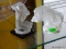 (FOYER HALL) 2 LALIQUE CRYSTAL FIGURES- BOAR- 3 IN H AND FEMALE FIGURE- 3.5 IN H-ITEM IS SOLD AS IS