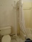 (HALL BATH) ANTIQUE VICTORIAN CAST IRON HALL TREE- 71 IN H, ITEM IS SOLD AS IS WHERE IS WITH NO