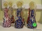 (LR) 6 MURANO GLASS ANGELS- 6 IN H-ITEM IS SOLD AS IS WHERE IS WITH NO GUARANTEES OR WARRANTY. NO