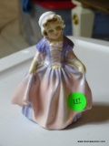 (LR) ROYAL DOULTON FIGURINE- DINKY DO- 5 IN IS SOLD AS IS WHERE IS WITH NO GUARANTEES OR WARRANTY.