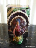 (DR) LIMITED EDITION WILD TURKEY COLLECTOR BOTTLE IN ORIGINAL BOX- 10 IN IS SOLD AS IS WHERE IS WITH