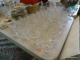 (DR) 40 PCS. OF VINTAGE W. GERMAN CRYSTAL STEMWARE, ITEM IS SOLD AS IS WHERE IS WITH NO GUARANTEES