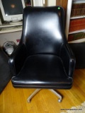 (OFFICE) OFFICE CHAIR- 24 IN X 19 IN X 41 IN, ITEM IS SOLD AS IS WHERE IS WITH NO GUARANTEES OR
