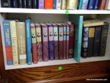 (OFFICE) BOTTOM SHELF OF BOOKS CONSISTING OF 8 VOLUMES OF NOVELS BY SIR ARTHUR CONAN DOYLE, HISTORY