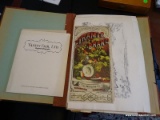 (OFFICE) PORTFOLIO FULL OF VINTAGE VANITY FAIR LITHOGRAPHS (50 +) WITH PRICE GUIDE