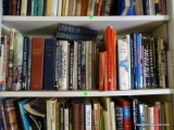 (OFFICE) 2 ND SHELF OF BOOKS INCLUDES BOOKS ON RAILROAD HISTORY AND AUTOMOBILES, ITEM IS SOLD AS IS
