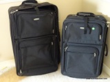 (MBED) 2 STRATUS SOFT CASE SUITCASES, ITEM IS SOLD AS IS WHERE IS WITH NO GUARANTEES OR WARRANTY. NO