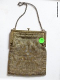 (LR) ANTIQUE MESH PURSE- ITEM IS SOLD AS IS WHERE IS WITH NO GUARANTEES OR WARRANTY. NO REFUNDS OR