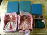 (UPBED 1) 3 MADAME ALEXANDER DOLLS IN ORIGINAL BOXES- SCARLETT, MARY TODD LINCOLN AND JULIA GRANT,