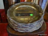 (FAM) 11 SILVERPLATE 11 IN. PLATES, ITEM IS SOLD AS IS WHERE IS WITH NO GUARANTEES OR WARRANTY. NO