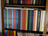 (FAM) SHELF LOT OF BOOKS- LARGE VOLUMES ON GREAT MEN OF MUSIC, ITEM IS SOLD AS IS WHERE IS WITH NO