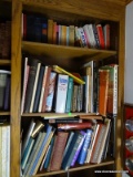 (FAM) 3 SHELVES OF BOOKS- MAINLY ART AND RELIGION, ETC., ITEM IS SOLD AS IS WHERE IS WITH NO