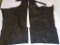 BLACK LEATHER U.S. MADE CO. CHAPS. SIZE SAYS XL L. EXCELLENT CONDITION ITEM IS SOLD AS IS WHERE IS