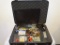 SOLDERING KIT W CASE. ITEM IS SOLD AS IS WHERE IS WITH NO GUARANTEES OR WARRANTY, NO REFUNDS OR