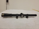 CROSMAN 4X15 RIFLE SCOPE. ITEM IS SOLD AS IS WHERE IS WITH NO GUARANTEES OR WARRANTY, NO REFUNDS OR