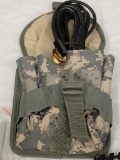 MILITARY POUCH W/ TRAN-MAX TINNED COPPER CABLE. ITEM IS SOLD AS IS WHERE IS WITH NO GUARANTEES OR