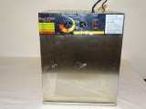 STAINLESS STEEL FOOD DRYER 120 VOLT 850-1150 WATTS 60HZ. ITEM IS SOLD AS IS WHERE IS WITH NO