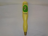 LEGEND LAGER BEER TAP HANDLE. ITEM IS SOLD AS IS WHERE IS WITH NO GUARANTEES OR WARRANTY, NO REFUNDS