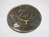 TRANSTAR EAGLE BELT BUCKLE. ITEM IS SOLD AS IS WHERE IS WITH NO GUARANTEES OR WARRANTY, NO REFUNDS