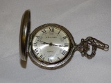 NUMBER 1 DAD COLIBRI QUARTZ POCKET WATCH. ITEM IS SOLD AS IS WHERE IS WITH NO GUARANTEES OR