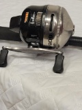 ZEBCO BOSS HAWG 808 ROD AND REEL 83IN L. ITEM IS SOLD AS IS WHERE IS WITH NO GUARANTEES OR WARRANTY,