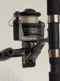 DAIWA BW7000 ROD AND REEL. 86IN L. ITEM IS SOLD AS IS WHERE IS WITH NO GUARANTEES OR WARRANTY, NO