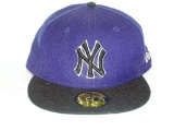 NY 59FIFTY BASEBALL HAT SIZE 7 5/8. ITEM IS SOLD AS IS WHERE IS WITH NO GUARANTEES OR WARRANTY, NO
