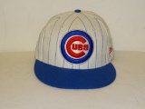 NEW ERA CHICAGO CUBS BASEBALL HAT SIZE 7 1/4. ITEM IS SOLD AS IS WHERE IS WITH NO GUARANTEES OR