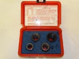 STECK LOCKING LUG NUT REMOVAL KIT. ITEM IS SOLD AS IS WHERE IS WITH NO GUARANTEES OR WARRANTY, NO