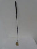 NEW SPALDING PRO CALIBER PRO ROLL BRASS 2 PUTTER. ITEM IS SOLD AS IS WHERE IS WITH NO GUARANTEES OR