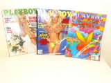 3 UNOPENED PLAYBOY MAGAZINES STILL IN THE PLASTIC. JANUARY, AUGUST AND JULY 2000. ITEM IS SOLD AS IS