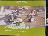 NEVER USED FRONTPORCH CLASSICS STRETCH RUN OLD CENTURY BOARD GAME. ITEM IS SOLD AS IS WHERE IS WITH