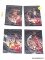 4 JORDAN INSERT CARDS FROM THE UPPER DECK COMPANY AND THE 